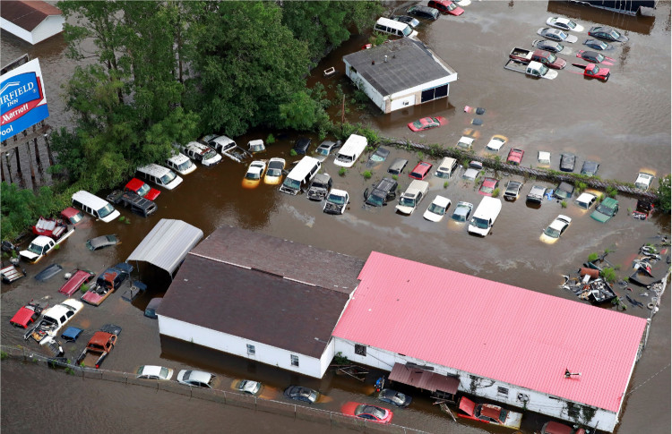 Hurricane Florence damage