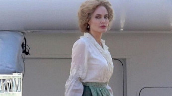 Angelina Jolie Looks Quite Unrecognizable With a Blonde Hair As She Films New Move 'Come Away'