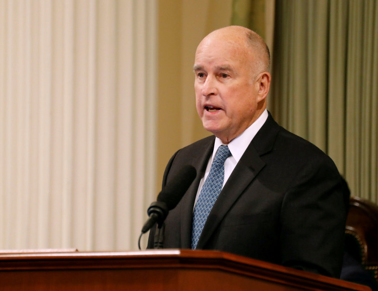 California Governor Jerry Brown 