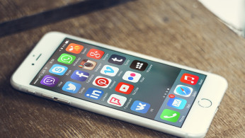 Social Media App Icons On The Screen of A Smartphone