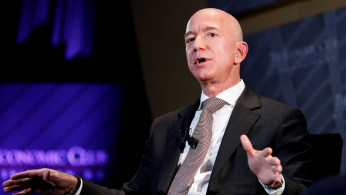 Jeff Bezos, president and CEO of Amazon. Bezos May Save His Marriage If He Joins $12,500 Counseling Retreat With His Wife After Sanchez Affair Is Revealed