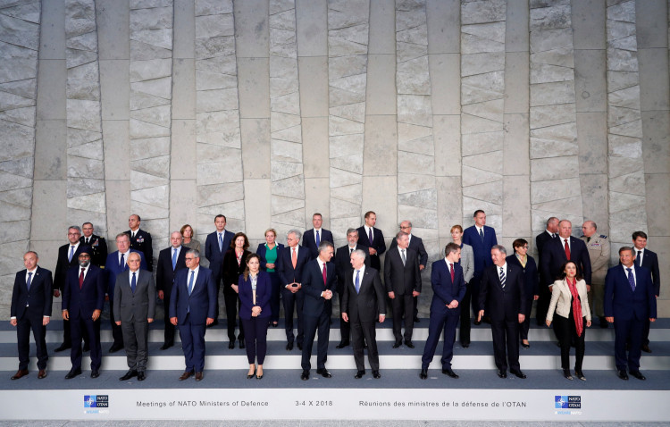 NATO defence ministers meeting at the Alliance headquarters in Brussels