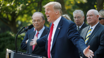 U.S. President Donald Trump delivers remarks on the United States-Mexico-Canada Agreement (USMCA) 