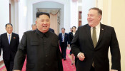 North Korean leader Kim Jong Un meets with U.S. Secretary of State Mike Pompeo