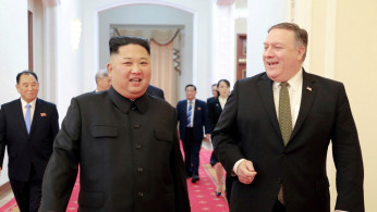 North Korean leader Kim Jong Un meets with U.S. Secretary of State Mike Pompeo