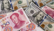 US Dollar and Chinese Yuan