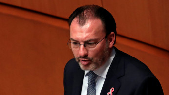 Mexico's Foreign Minister Luis Videgaray 