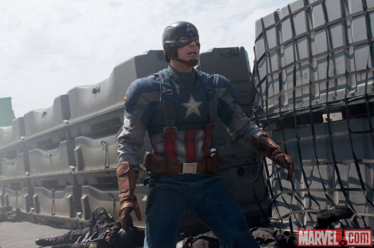 Chris Evans as Captain America