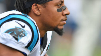 Eric Reid with Panthers