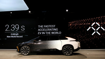 Faraday Future FF 91 electric car