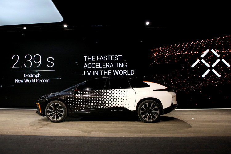 Faraday Future FF 91 electric car