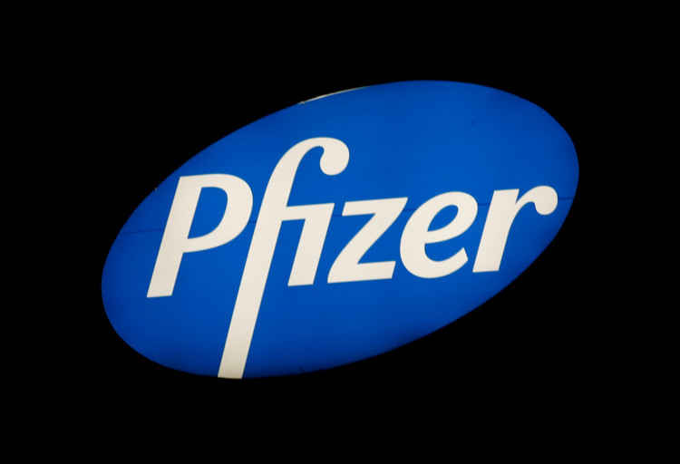 Logo of U.S. pharmaceutical corporation Pfizer Inc.