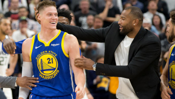 NBA: Golden State Warriors at Utah Jazz