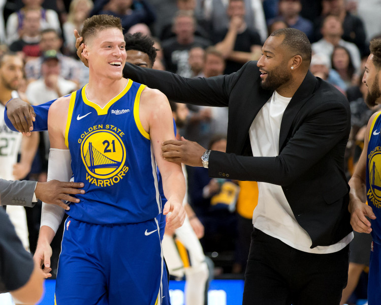 NBA: Golden State Warriors at Utah Jazz
