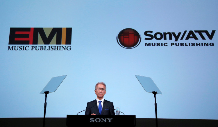 Sony Corp's new President and Chief Executive Officer Kenichiro Yoshida