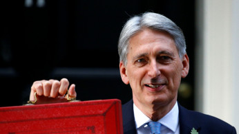 Britain's Chancellor of the Exchequer Philip Hammond