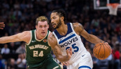 NBA: Milwaukee Bucks at Minnesota Timberwolves