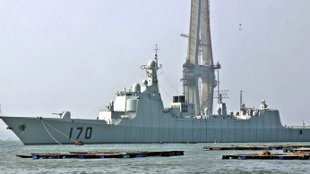 Chinese Type 052C Destroyer