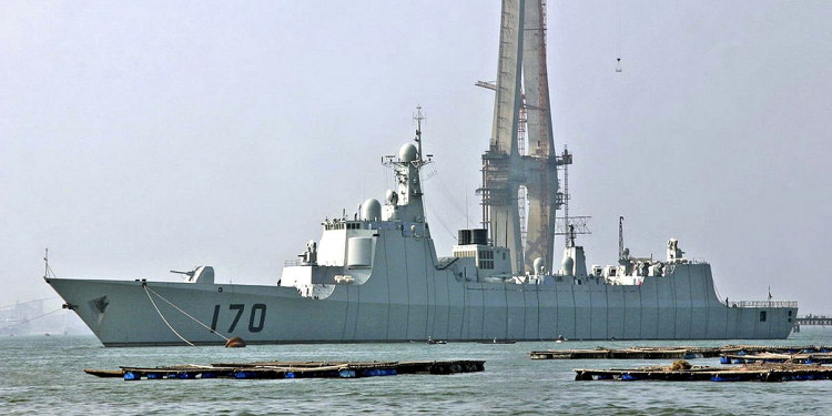 Chinese Type 052C Destroyer