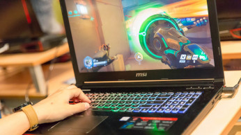 Overwatch auf einem Gaming-Notebook