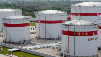 Sinopec oil tanks