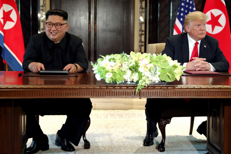 U.S. President Trump and North Korea's Kim