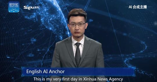 China's AI News Anchor