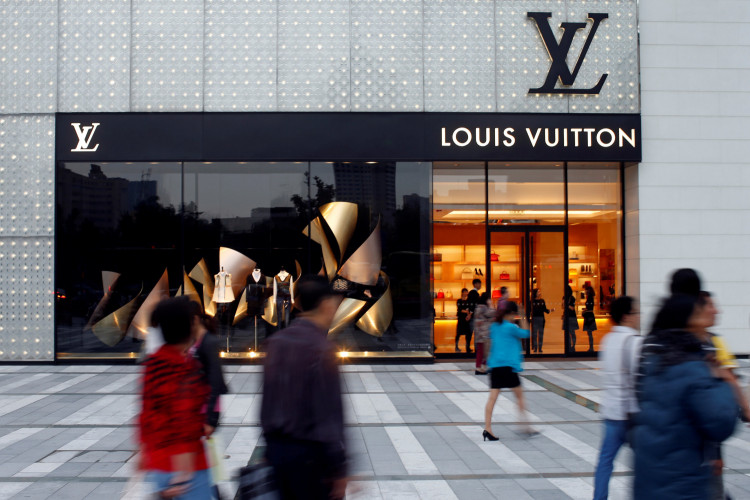 Louis Vuitton shop in Chengdu, Sichuan province
