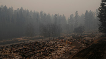 Paradise Estate destroyed by the Camp Fire 