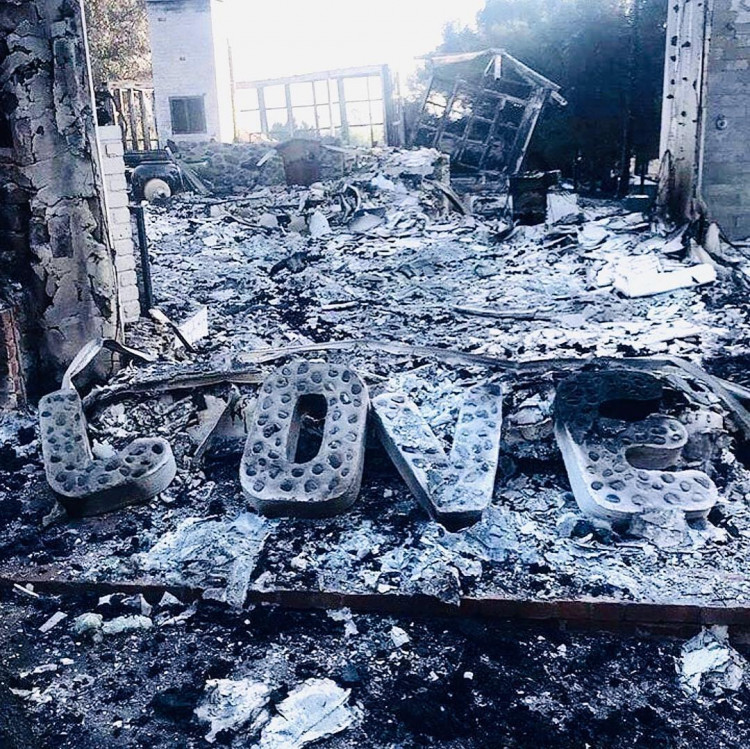 Liam Hemsworth's Burned Malibu Mansion