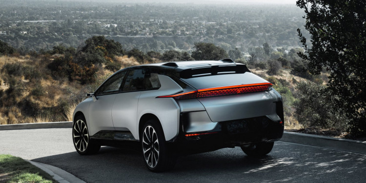 Faraday Future FF 91 electric car