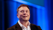 Tesla and SpaceX CEO Musk participates in a 