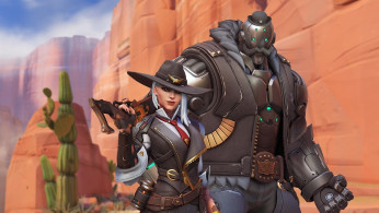 Overwatch Ashe and BOB