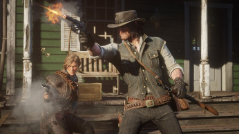 John Marston and Sadie Adler of the Van Der Linde Gang - Red Dead Redemption 2