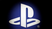 The Sony Playstation logo is seen at the Paris Games Week (PGW), a trade fair for video games in Paris