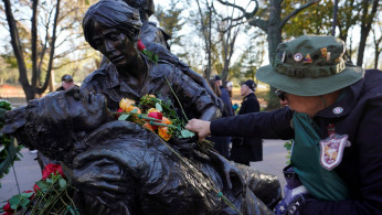 Vietnam War Statue