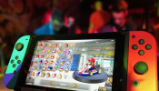 Nintendo Switch on display