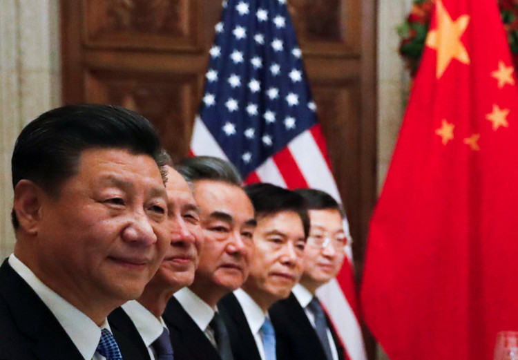 Chinese President Xi Jinping and members of Chinese delegation at G20 Summit