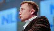 Tesla and SpaceX CEO Musk participates in a 