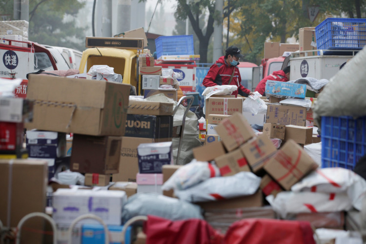 Singles' Day shopping festival in Beijing