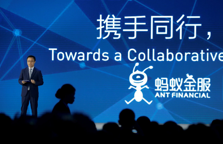  Tencent is seen during the fourth World Internet Conference in Wuzhen