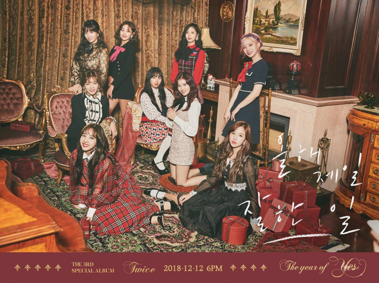 South Korean girl group TWICE