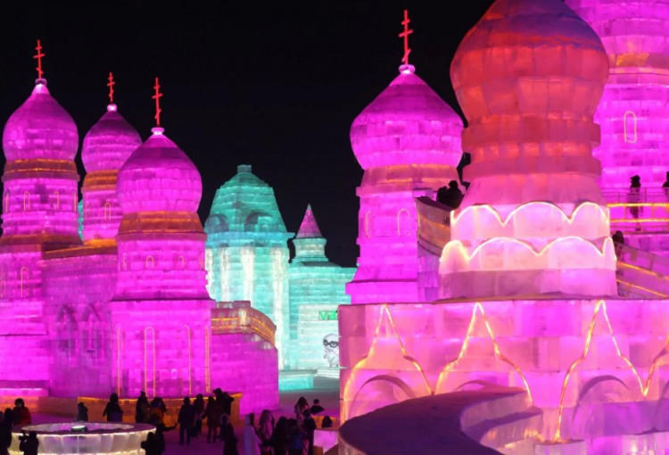 Harbin Ice Festival in China