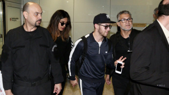 Priyank Chopra and Nick Jonas