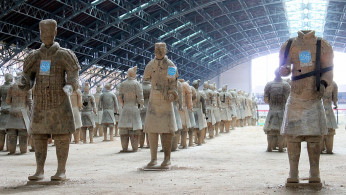 Terracotta warriors in Xi'an, China