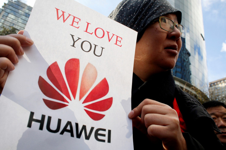 Outside of the B.C. Supreme Court bail hearing of Huawei CFO Meng Wanzhou