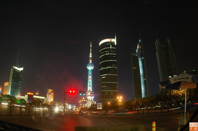 The Night Skyline of Shanghai