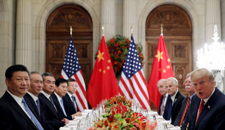 U.S. President Donald Trump and Chinese President Xi Jinping at the G20 in Buenos Aires