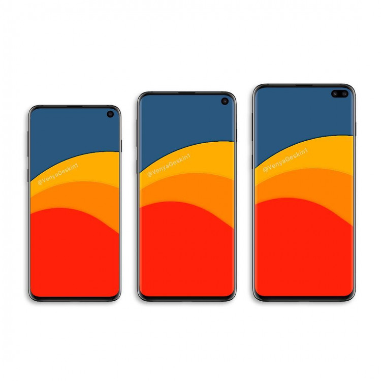 Samsung Galaxy S10 Lite | S10 | S10+ (updated renders)