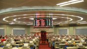 Hong Kong Stock Exchange Trading Floor